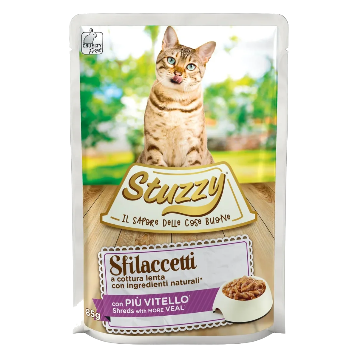 Stuzzy Cat Speciality Nassfutter Katze Kalb, Beutel 85 g