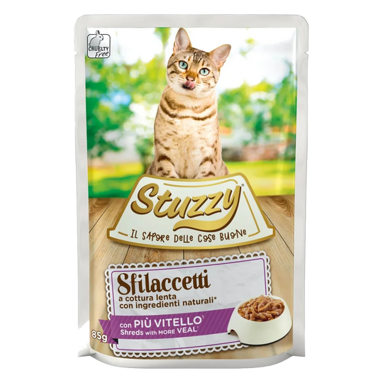 Stuzzy Cat Speciality Nassfutter Katze Kalb, Beutel 85 g