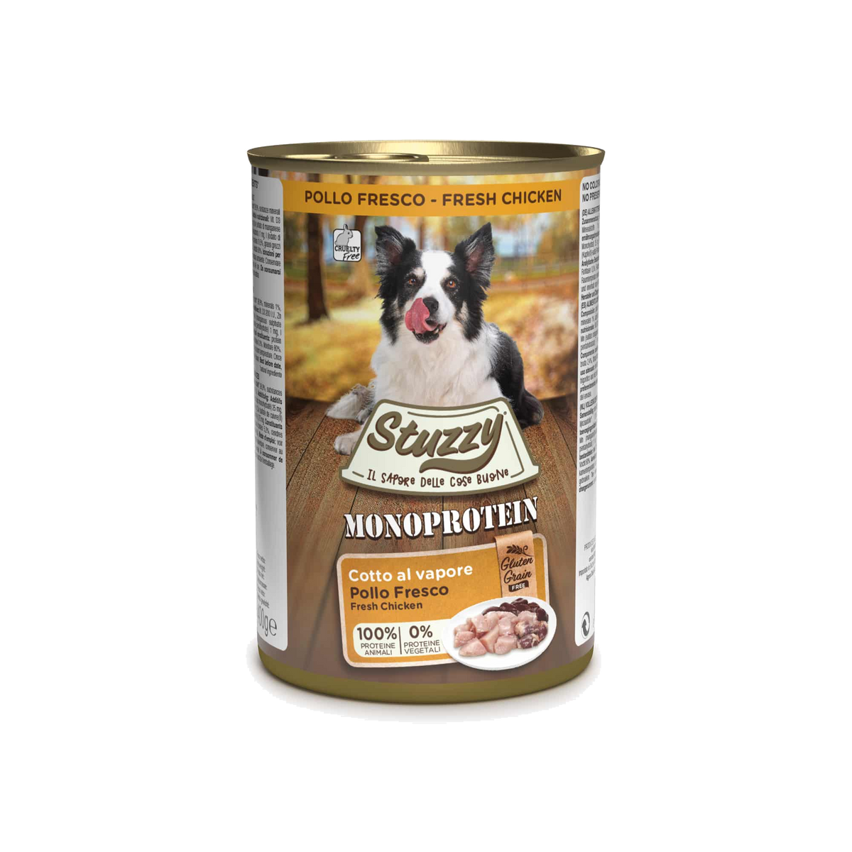 Stuzzy Monoprotein Nassfutter Hund frisches Huhn