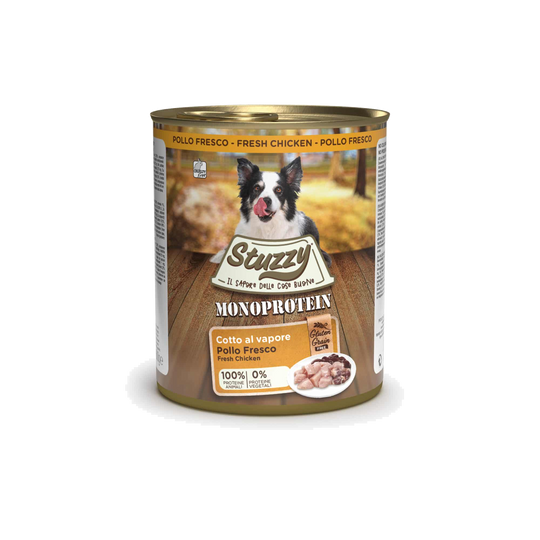 Stuzzy Monoprotein Nassfutter Hund frisches Huhn
