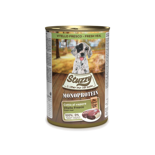 Stuzzy Monoprotein Nassfutter Welpe Kalb