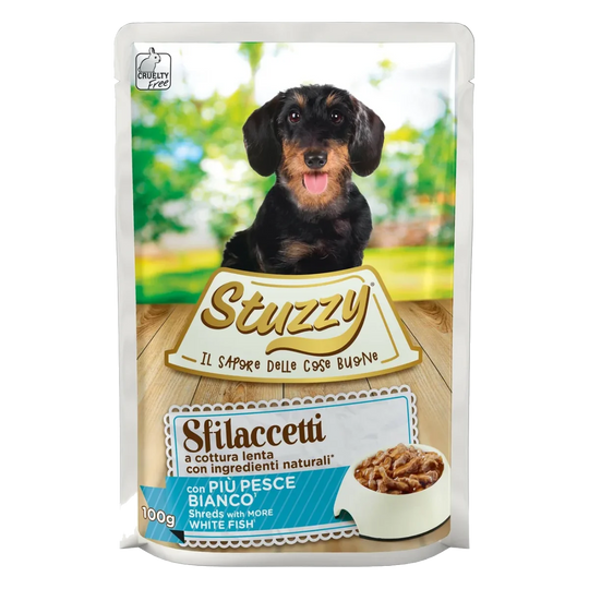 Stuzzy Speciality Nassfutter Hund Weißfisch, Beutel 100 g