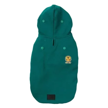 FuzzYard The Homies Kapuzenpullover für Hunde in Grün