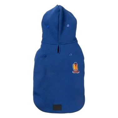 FuzzYard The Homies Kapuzenpullover für Hunde in Blau