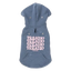 FuzzYard Treats Kapuzenpullover für Hunde in Blau