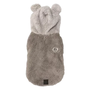FuzzYard Winnie Hoodie für Hunde, grau, Größe 6