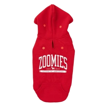 FuzzYard Zoomies Hoodie für Hunde, rot