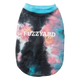 Hunde-Sweatshirt FuzzYard Smiley Tie-rus in Blau mehrfarbig