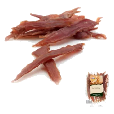 Entenstreifen Hundesnack, 100 g oder 500 g