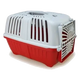Pratiko Hundetransportbox klein mit Kunststofftür, 48 × 31 × 33 cm